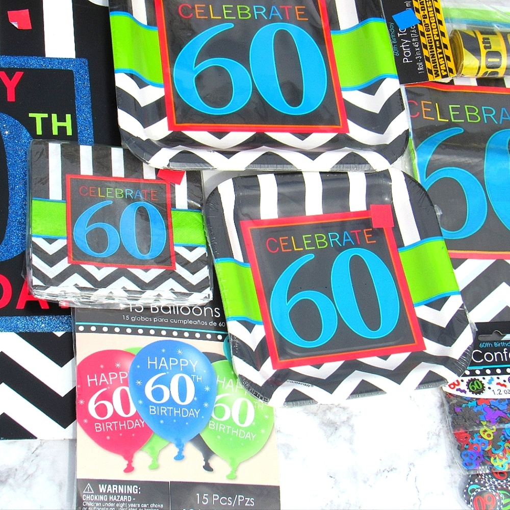 60th Birthday Decorations